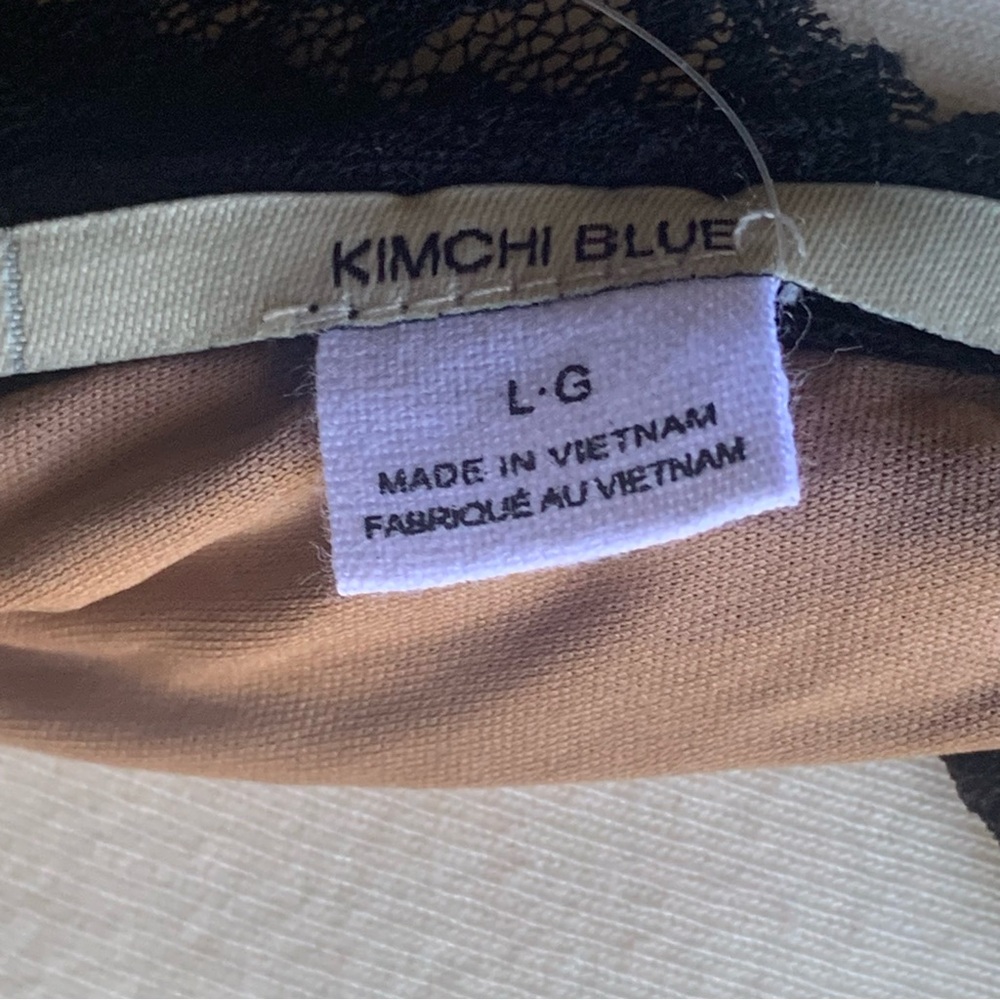 ⭐️SOLD⭐️Kimchi Blue Indy Lace Midi Dress | L | Black NEW!! - Picture 7 of 10